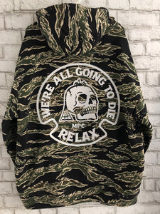 Relax Tiger camo heavyweight pullover