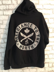 Allegiance reflective zip hoodie