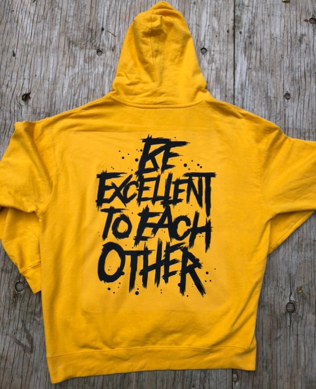 Be excellent gold pullover