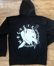 Load image into Gallery viewer, Wolf Pack zip hoodie